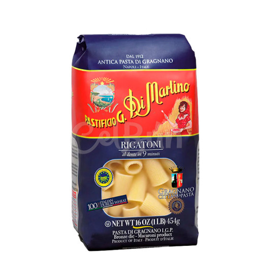 Rigatoni - Pasta Versatilă cu Textură Nervurată - Di Martino - 500 g